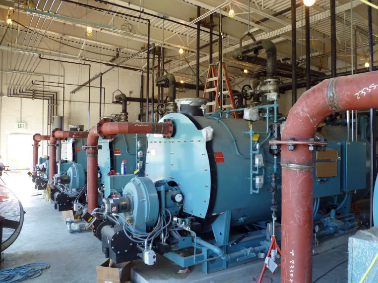 Multiple Steam Boiler Plants